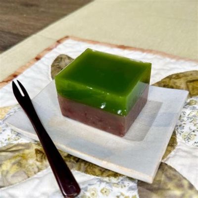  Mizuyokan! Un Dessert Japonais à la Foison d'Arômes Floraux et de Douceur Inattendue